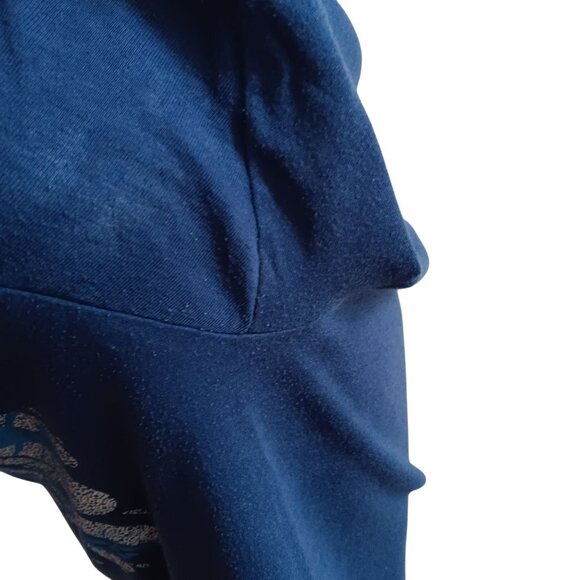 Vintage T-Shirt Single Stitch Large 1980's Hanes Hawaii Surfer Dolphins Print - Picture 8 of 8